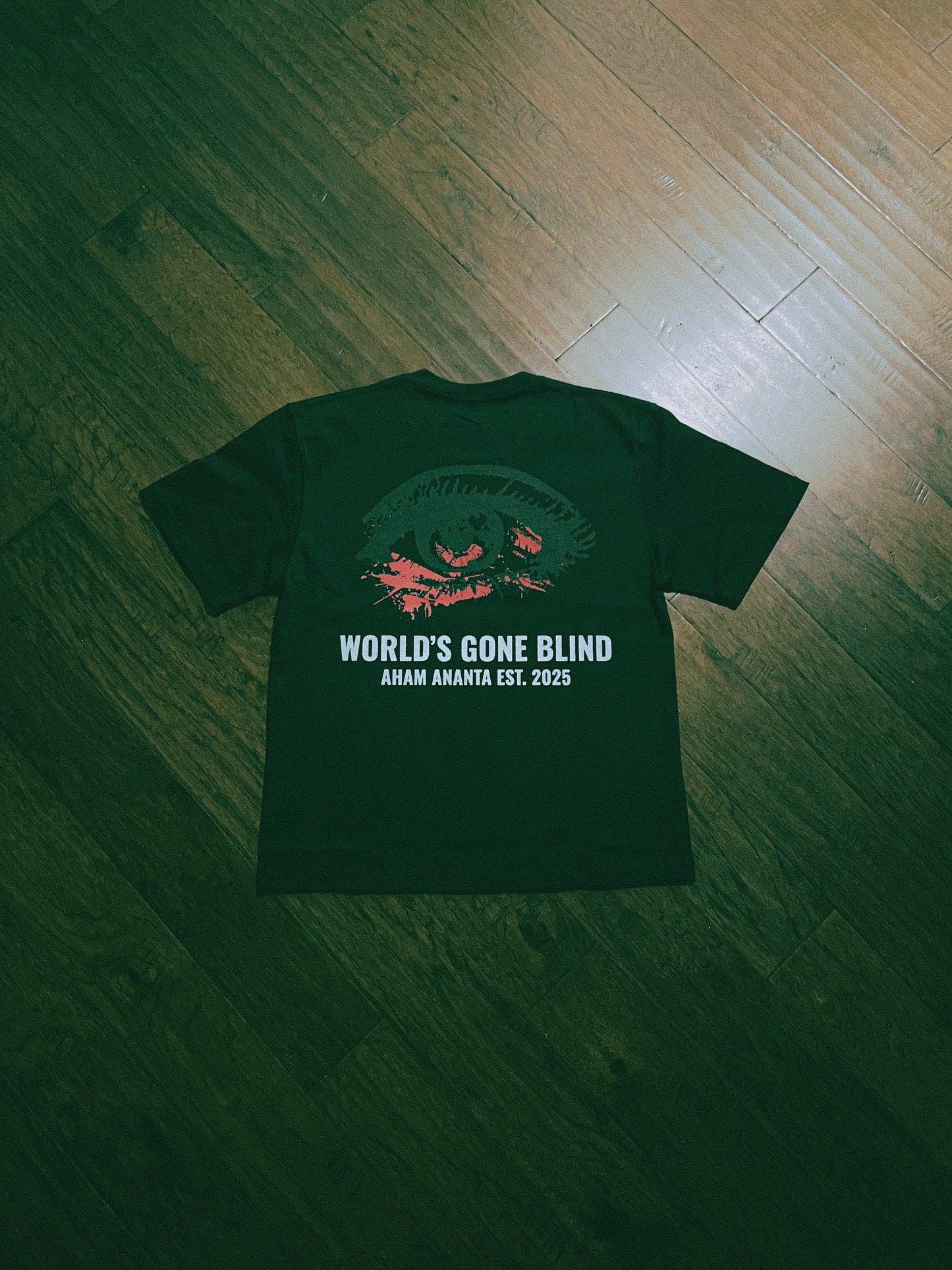 [Eye For An Eye] Heavyweight 100% Cotton Tee - Black