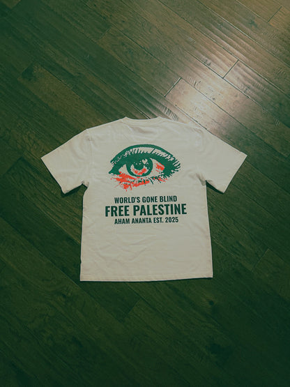 [Eye For An Eye] Heavyweight 100% Cotton Tee - PALESTINE